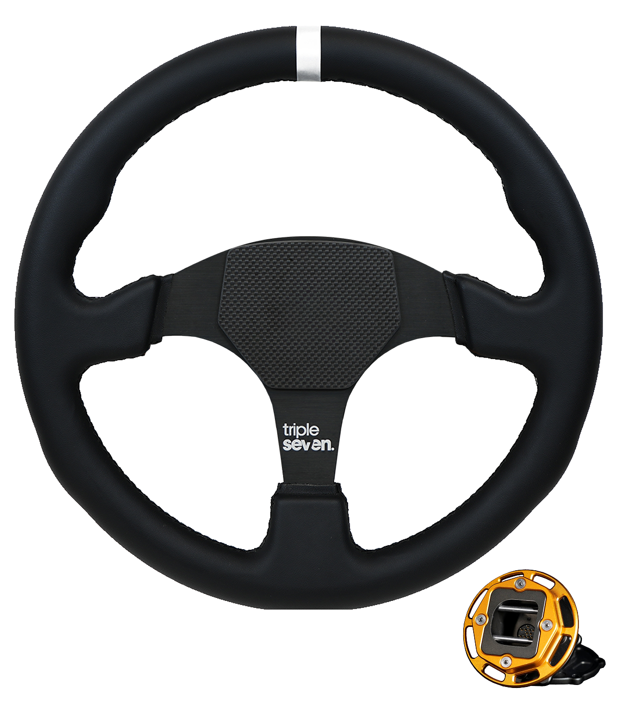 Triple Seven Universal Steering Wheel