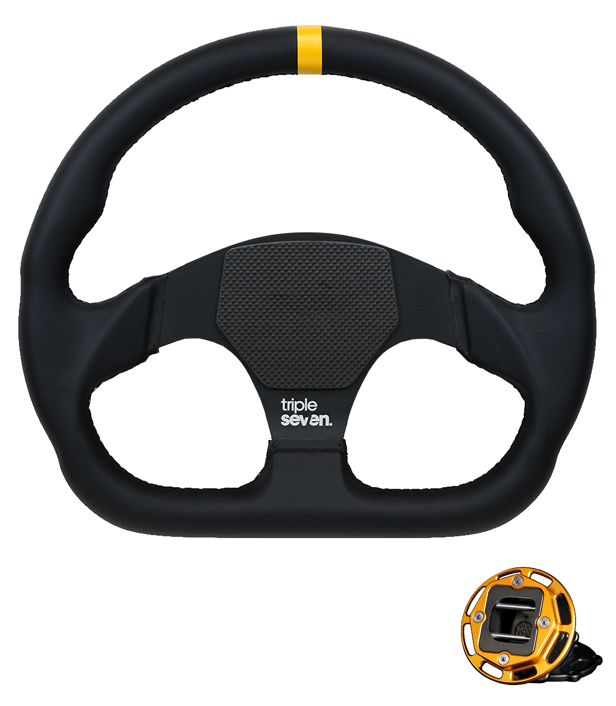 Triple Seven Universal Steering Wheel