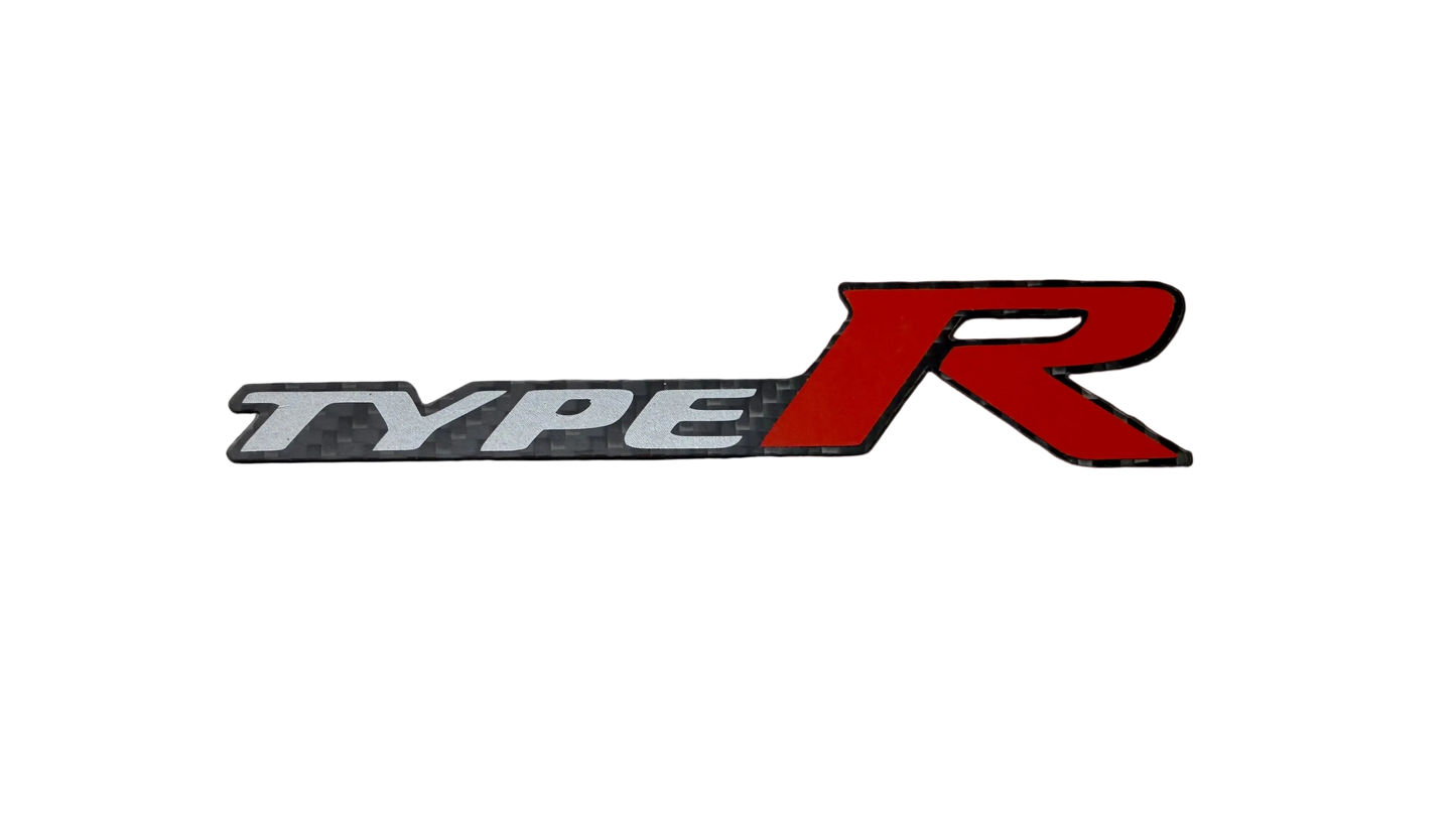 Carbon Fiber Honda Civic Type R Badge