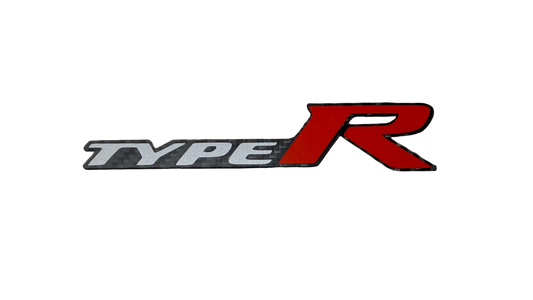 Carbon Fiber Honda Civic Type R Badge