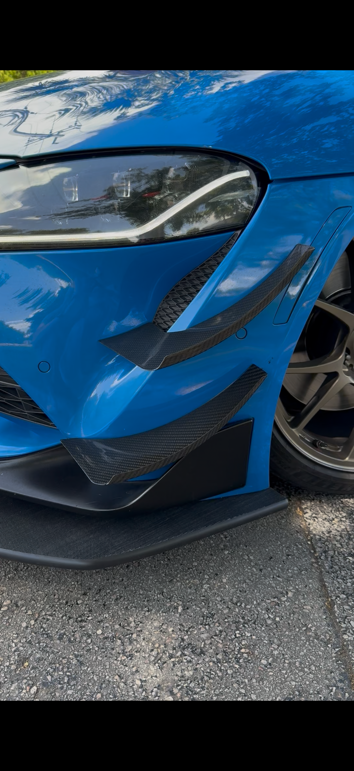 A9X MKV Supra Carbon Fiber Canards