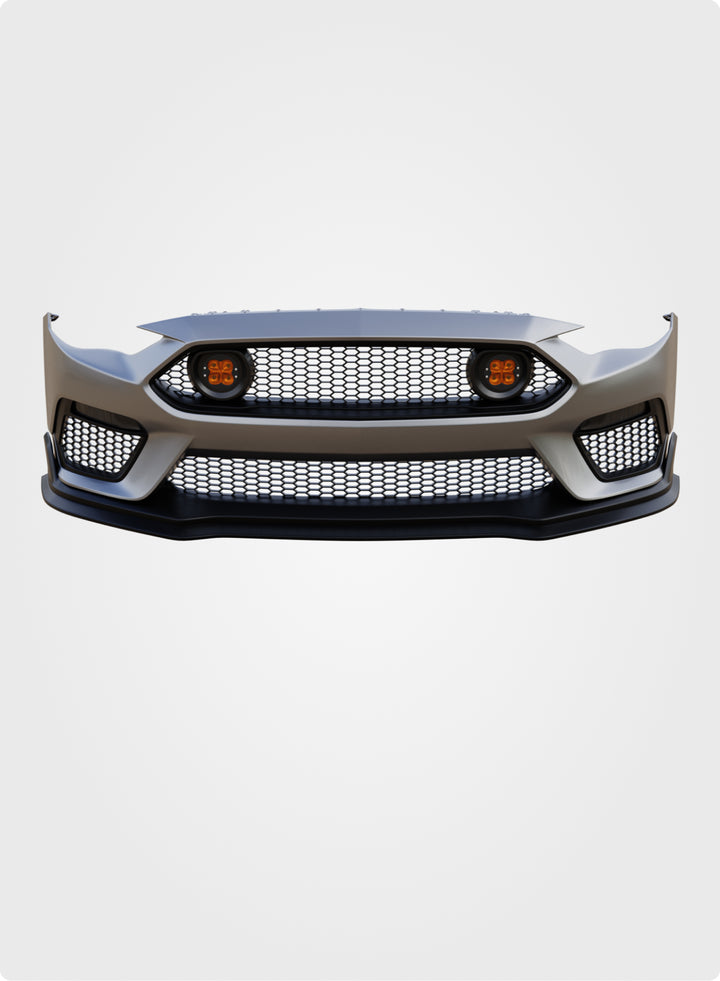 Ford Mustang Mach 1 パネル Fits 2018-2023 Ford Mustang Mach 1 Style Front Bumper