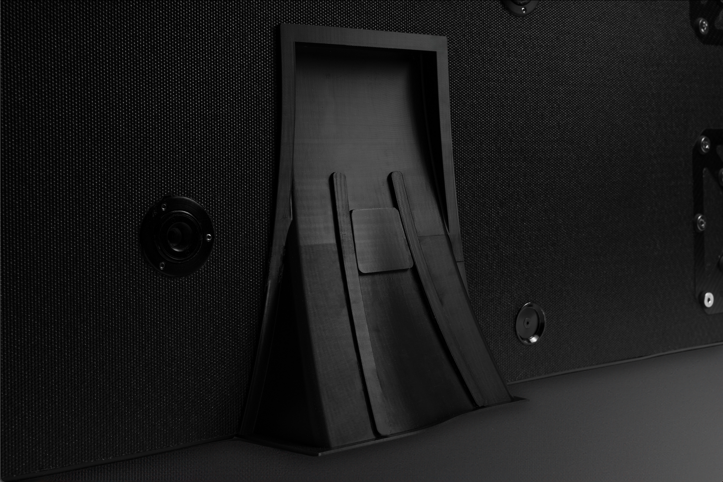 S550 シャーシ取り付けカーボン スプリッター