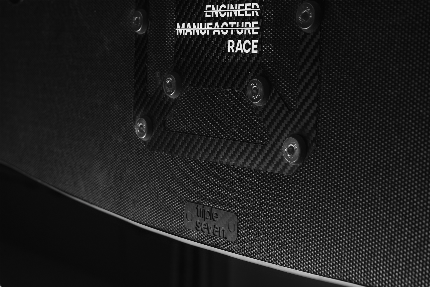 S550 シャーシ取り付けカーボン スプリッター