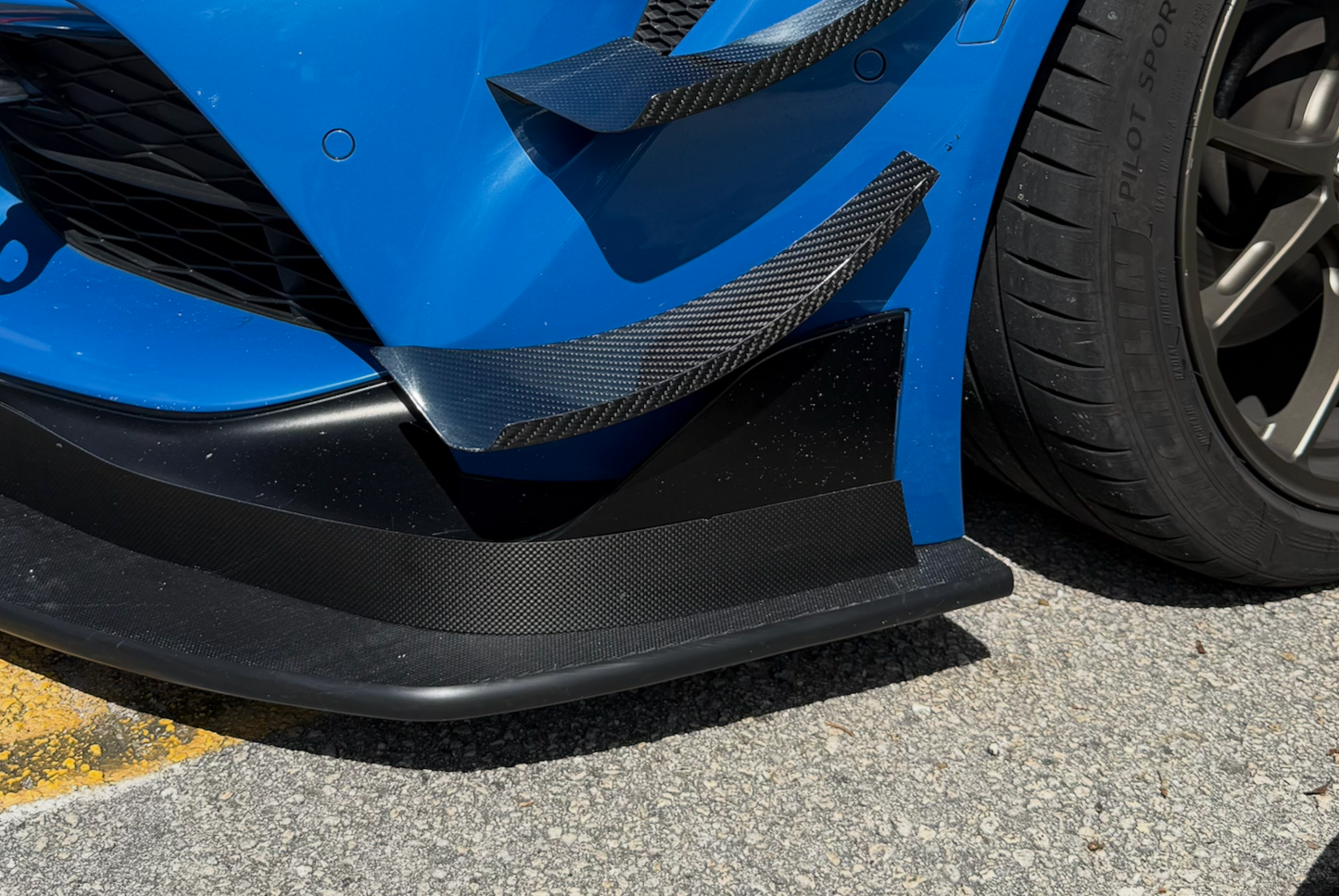 Universal Carbon Fiber Air Dam Kit