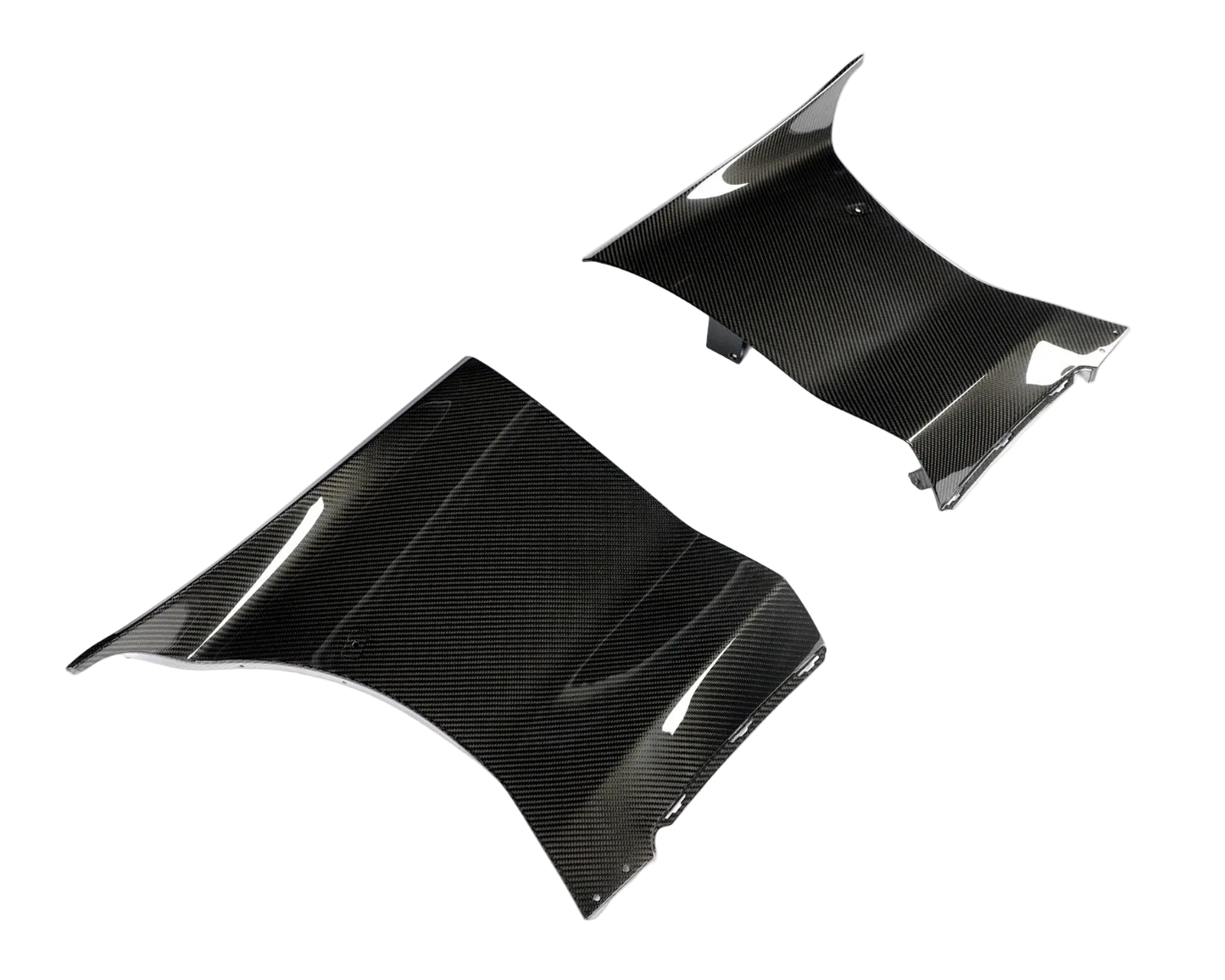 A9X MKV Supra Carbon Fiber GT3 Fenders - Unpainted