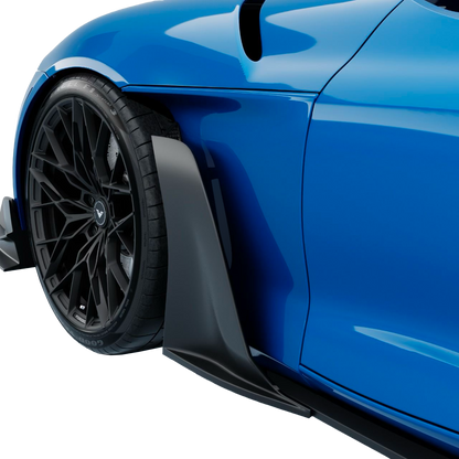 A9X MKV Supra Carbon Fiber GT3 Fenders - Unpainted