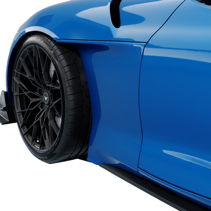 A9X MKV Supra Carbon Fiber GT3 Fenders - Unpainted