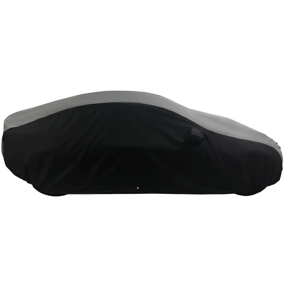 2017-2026 Tesla Model 3 Ultraguard Plus Car Cover - 300D Indoor/Outdoor Protection - Gray/Black
