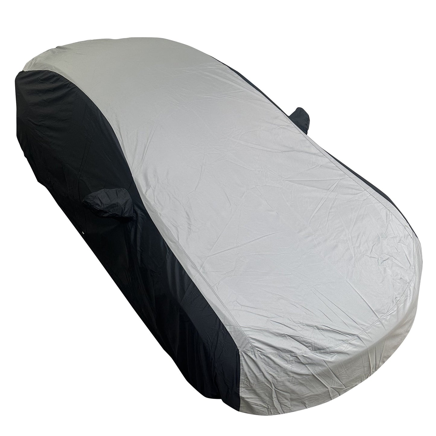 2017-2026 Tesla Model 3 Ultraguard Plus Car Cover - 300D Indoor/Outdoor Protection - Gray/Black