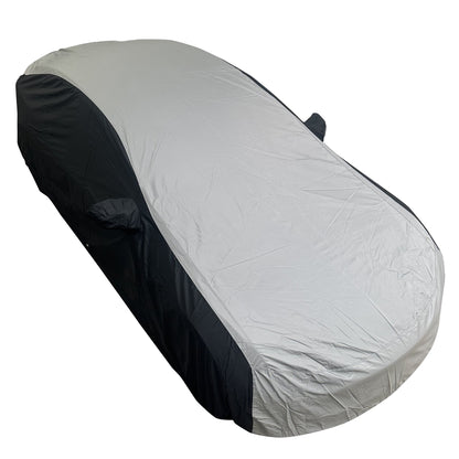 2017-2026 Tesla Model 3 Ultraguard Plus Car Cover - 300D Indoor/Outdoor Protection - Gray/Black