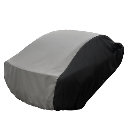 2017-2026 Tesla Model 3 Ultraguard Plus Car Cover - 300D Indoor/Outdoor Protection - Gray/Black