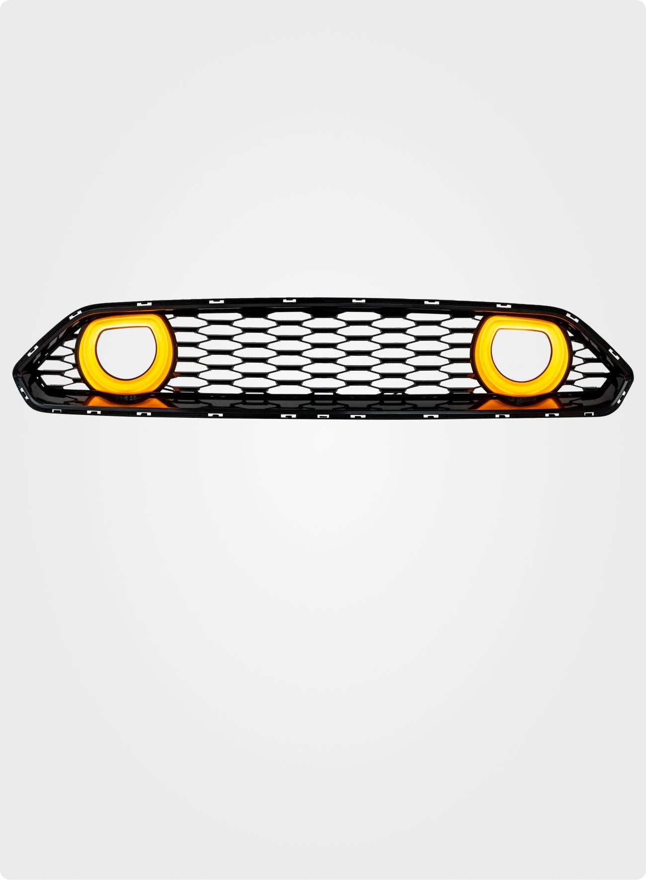 2015-2023 S550 Mustang Upper Grille w/ Halo LED Lights