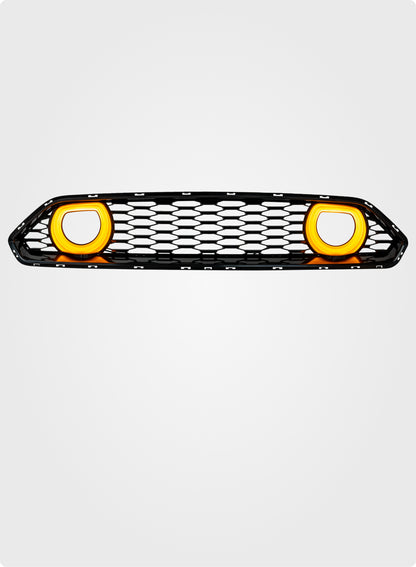 2015-2023 S550 Mustang Upper Grille w/ Halo LED Lights