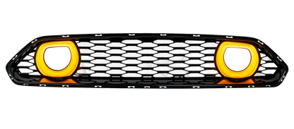 2015-2023 S550 Mustang Upper Grille w/ Halo LED Lights