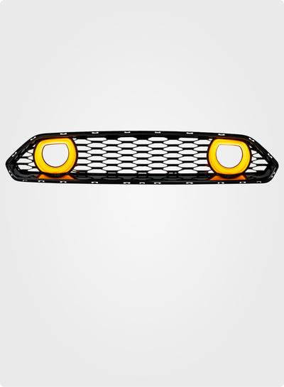 Oberer Kühlergrill mit Halo-LED-Leuchten