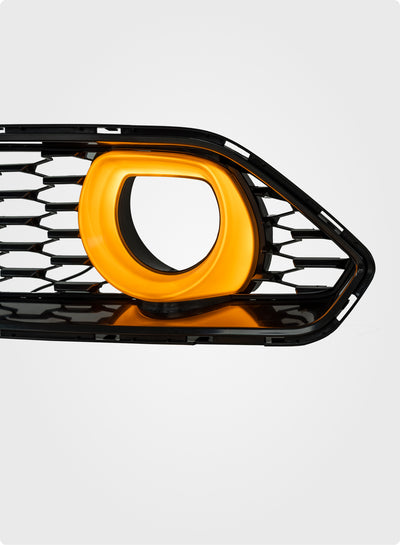 Oberer Kühlergrill mit Halo-LED-Leuchten