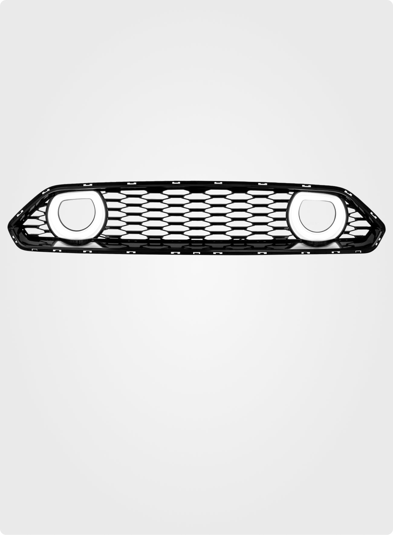 2015-2023 S550 Mustang Upper Grille w/ Halo LED Lights