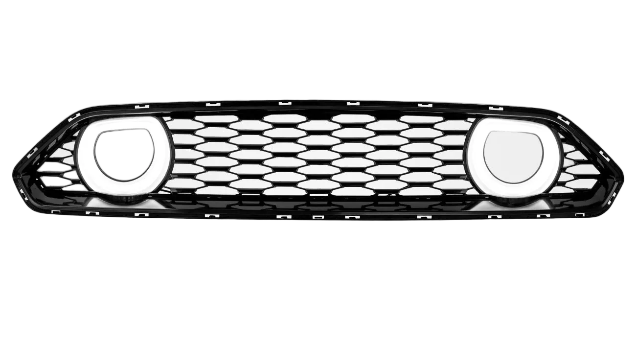 2015-2023 S550 Mustang Upper Grille w/ Halo LED Lights