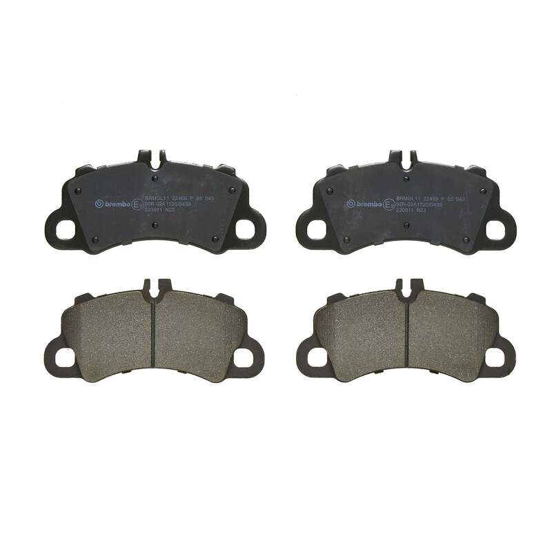 Brembo 2024 Porsche Macan Front Premium Low-Met OE Equivalent Pad
