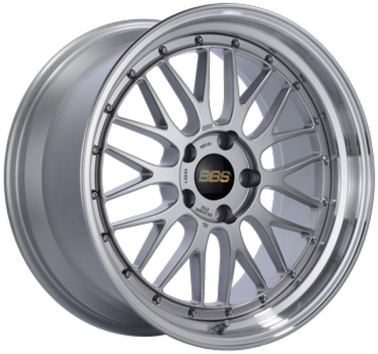 BBS LM Diamond Silver Wheel 67mm PFS/Clip Required | 20x9.5 5x112 ET8