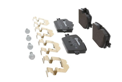 Brembo OE 2022 BMW i4/19-22 Z4/20-22 Toyota GR Supra PRIME Low-Met Brake Pad - Rear