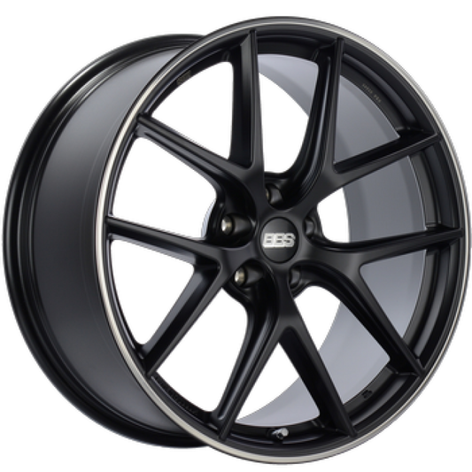 BBS CI-R 20x11.5 5x112 ET40 サテンブラックポリッシュリムプロテクターホイール -82mm PFS/クリップが必要
