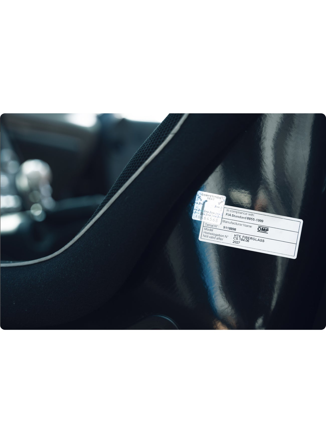 OMP HTE-R Racing Seat