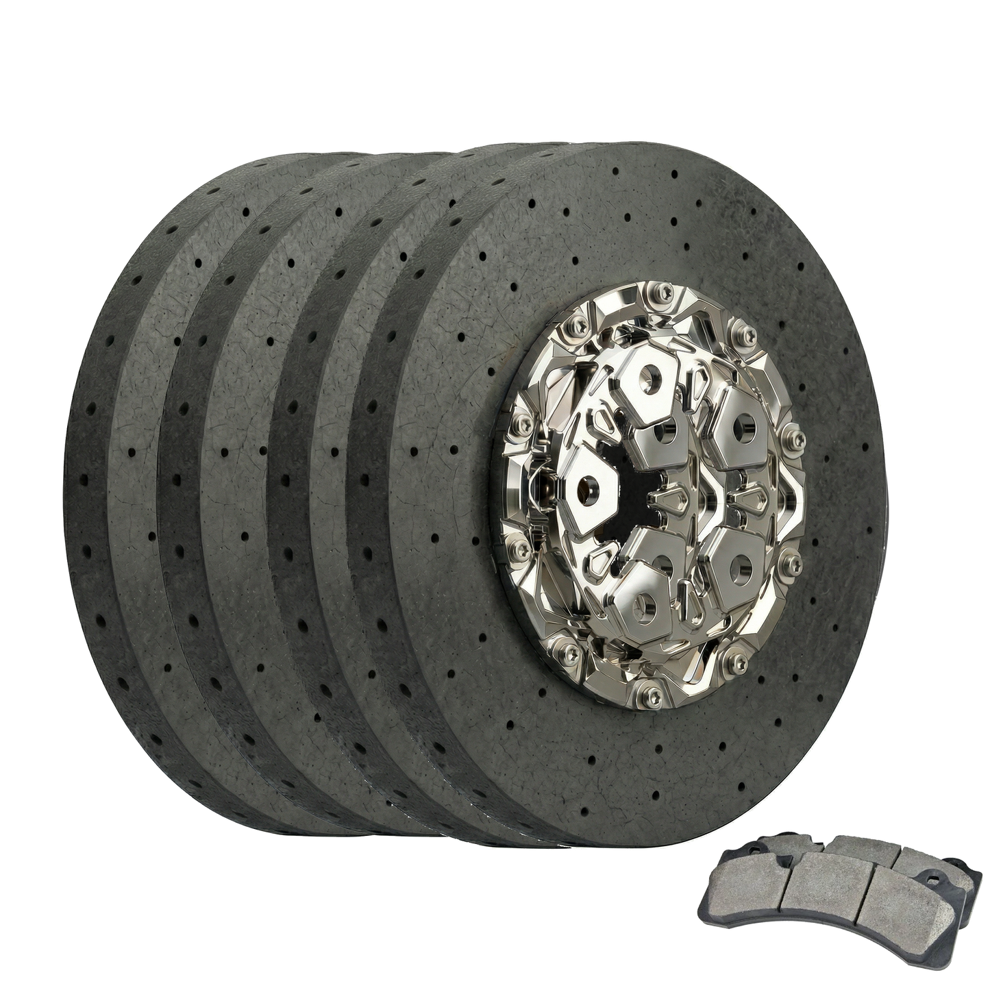 Opus Carbon Ceramic Brake Rotors