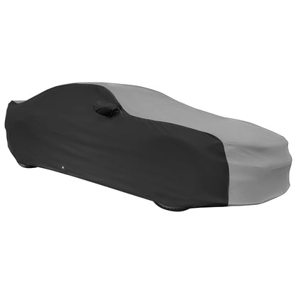 2005-2023 Dodge Charger Ultraguard Plus Car Cover - 300D Indoor/Outdoor Protection - Gray/Black