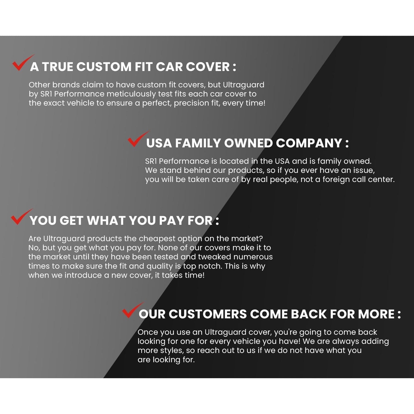 1965-1970 Mustang Car Cover - Custom Fit Indoor Protection Ultraguard Stretch Satin - Ultimate High End Fit for Classic Ford Mustang Fastback/Coupe