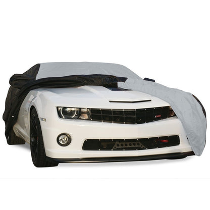 2010-2024 Camaro Ultraguard Plus Car Cover - 300D Indoor/Outdoor Protection - Gray/Black