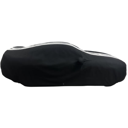 Ford Mustang Ultraguard Plus Car Cover - 300D Indoor/Outdoor Protection - Black with Gray Stripes