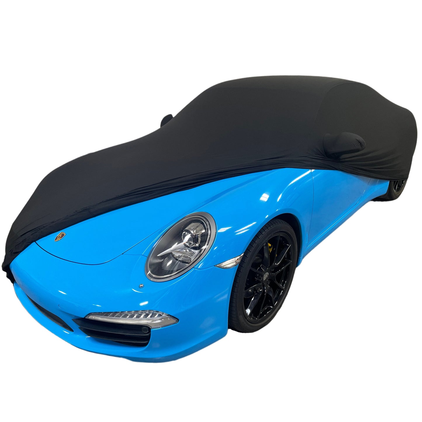 2012-2026 Porsche 911 Coupe/Carrera/Targa/Turbo GTS/Cayman/Boxster Ultraguard Stretch Satin Indoor Cover - Black