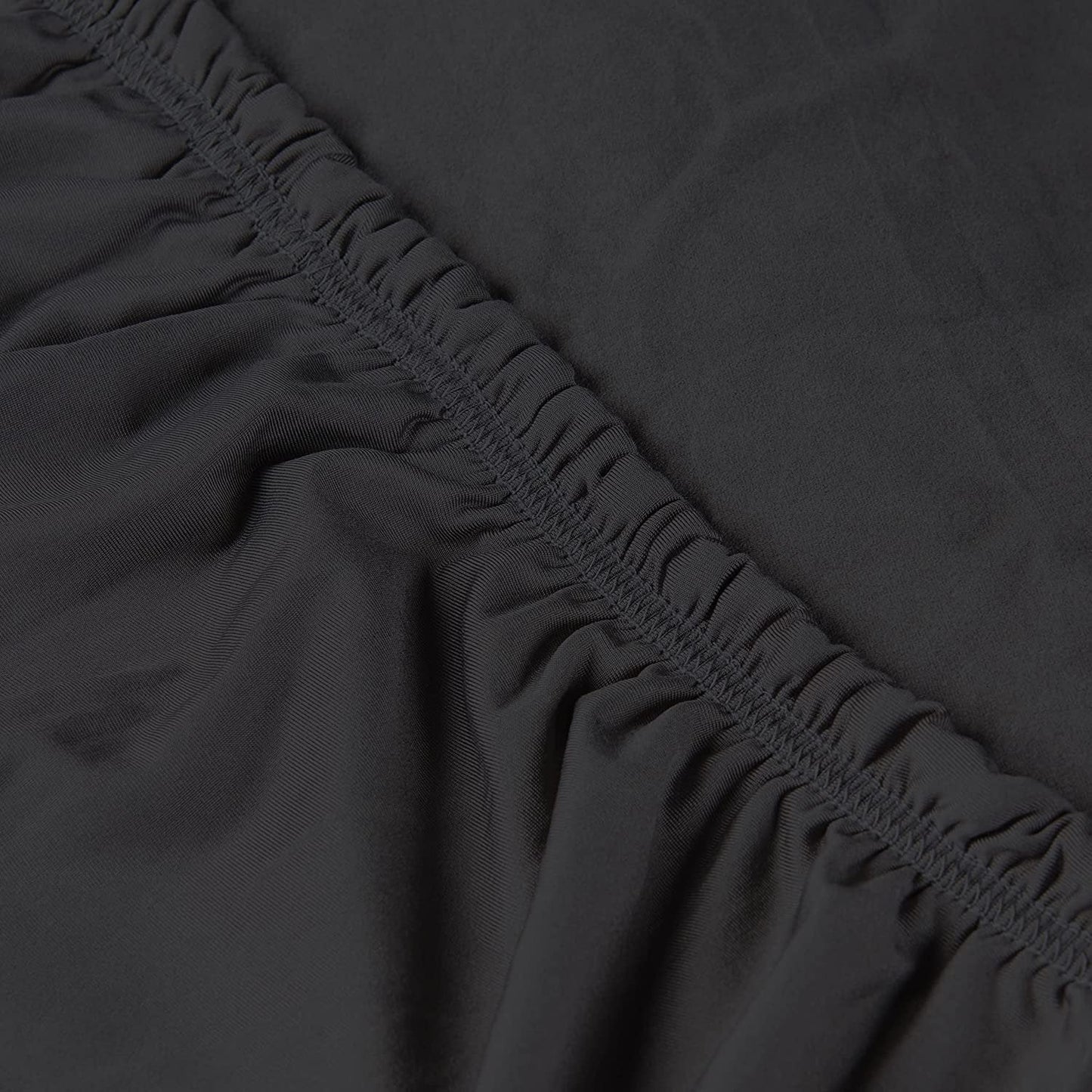 1999-2026 Porsche 911 / 718 Coupe/Carrera/Targa/Turbo GTS/Cayman/Boxster Ultraguard Stretch Satin Indoor Car Cover : Sport Series - Black with Dark Gray Stripes