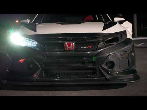 2017-2021 FK8 Type R TCR Style Front Fascia