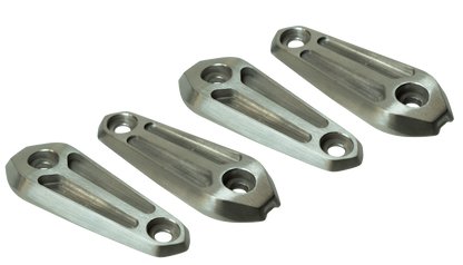 Triple Seven Stainless Steel Splitter Skid Pucks