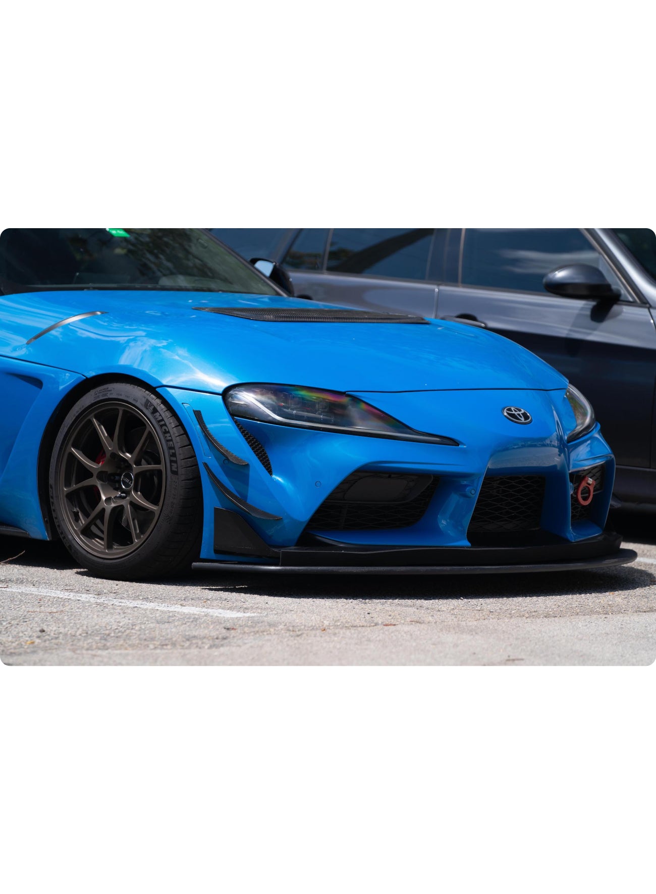 MKVスープラ カーボンファイバー GT4スタイル フードベント